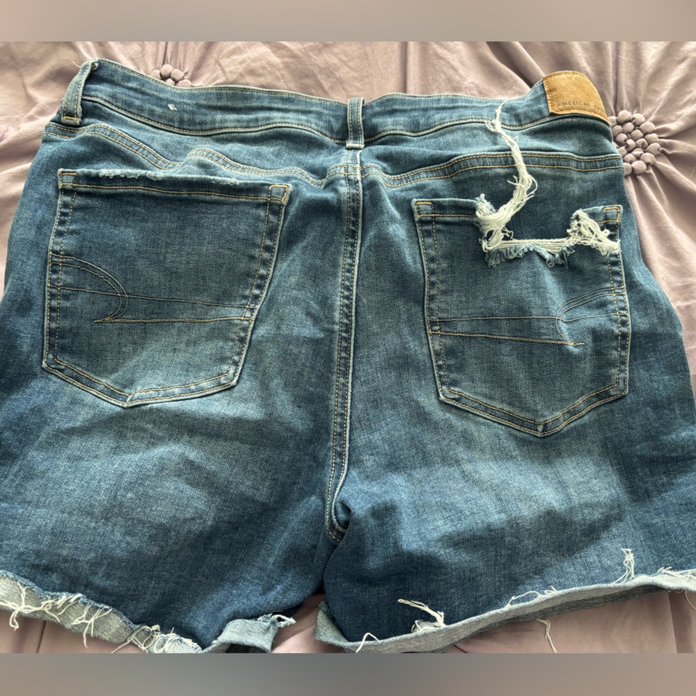 American Eagle shorts size 12. Distressed